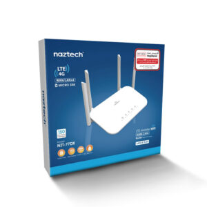 NAZTECH NZT-77DX مودم روتر LTE 3G/4G نزتک NAZTECH 77DX LTE 4G/3G Modem Router