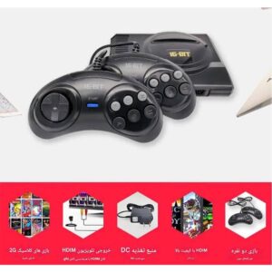بازی سگا همراه مدل Super mini for M D 16 bit