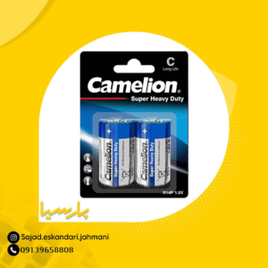 باتری سایز C سوپر هیوی دیوتی Camelion (پک 2عددی)